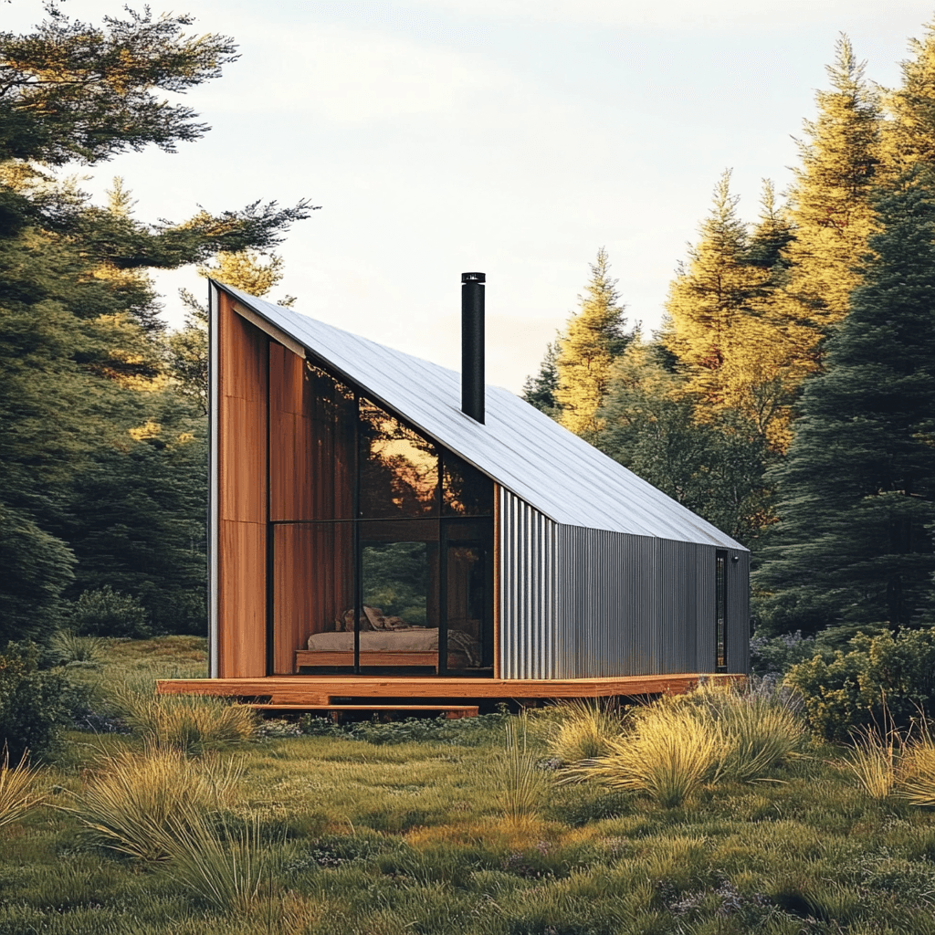 Frame tiny house model